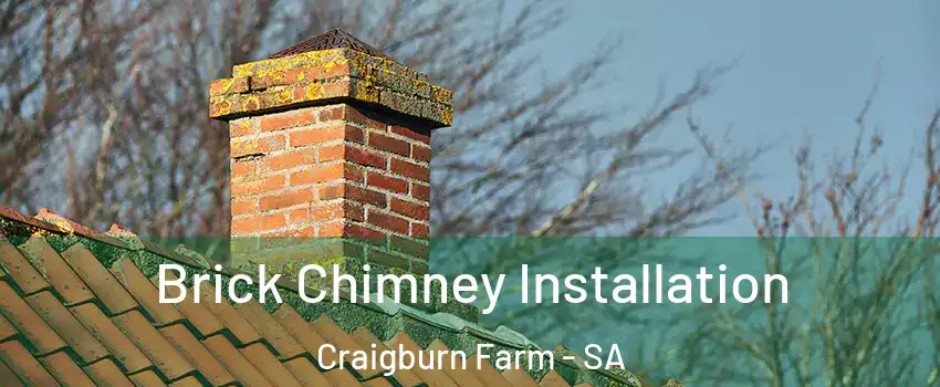 Brick Chimney Installation Craigburn Farm - SA
