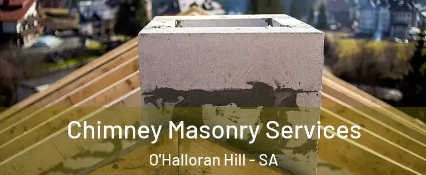  Chimney Masonry Services O'Halloran Hill - SA