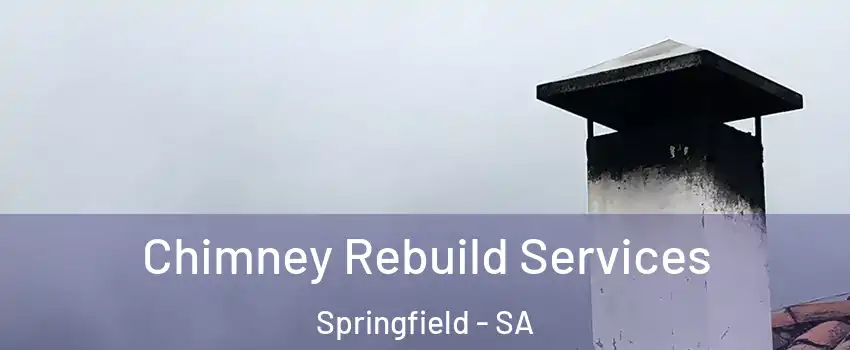  Chimney Rebuild Services Springfield - SA