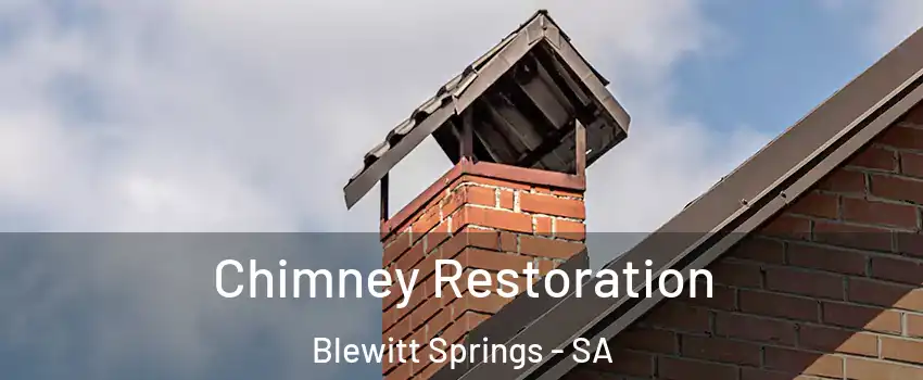 Chimney Restoration Blewitt Springs - SA