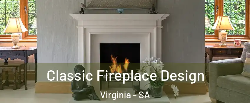  Classic Fireplace Design Virginia - SA
