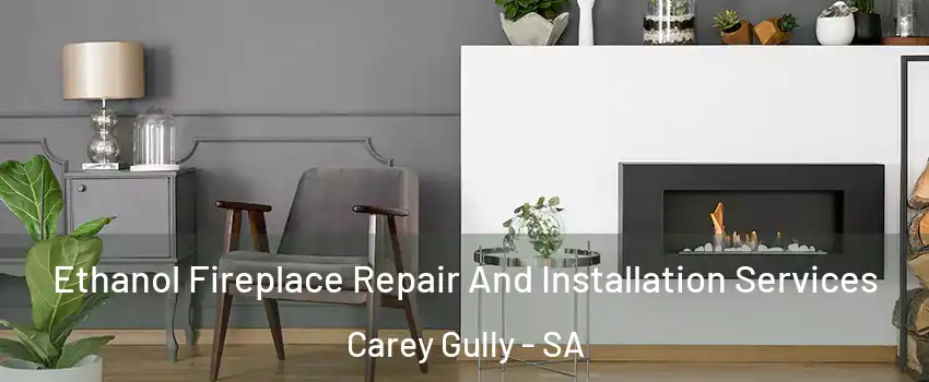 Ethanol Fireplace Repair And Installation Services Carey Gully - SA