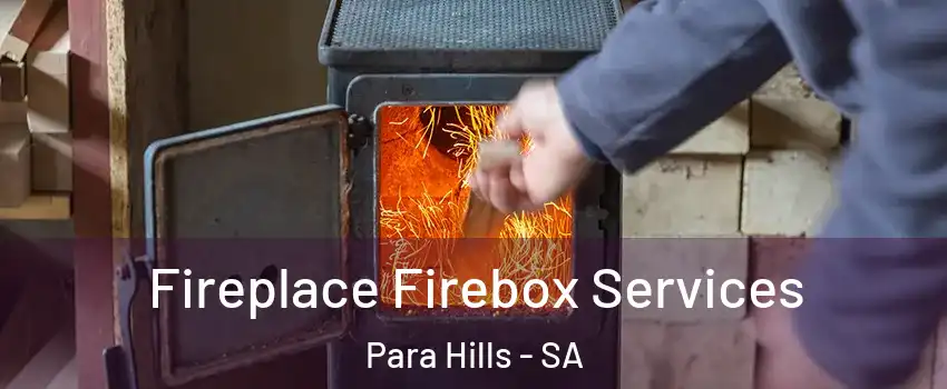  Fireplace Firebox Services Para Hills - SA