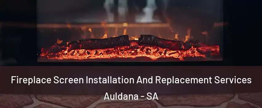 Fireplace Screen Installation And Replacement Services Auldana - SA