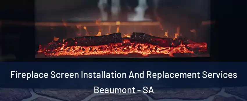 Fireplace Screen Installation And Replacement Services Beaumont - SA