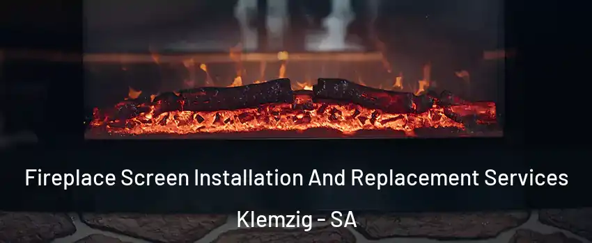 Fireplace Screen Installation And Replacement Services Klemzig - SA