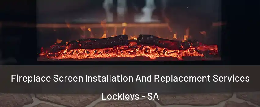 Fireplace Screen Installation And Replacement Services Lockleys - SA