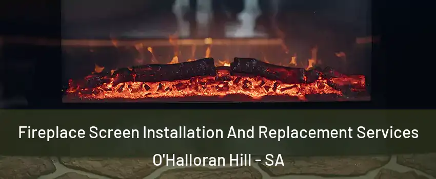  Fireplace Screen Installation And Replacement Services O'Halloran Hill - SA
