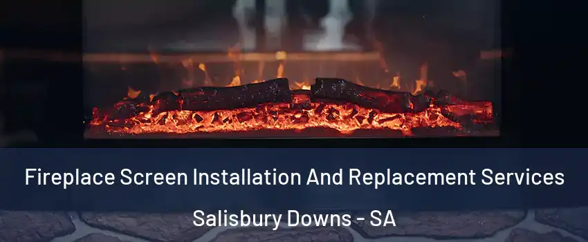 Fireplace Screen Installation And Replacement Services Salisbury Downs - SA