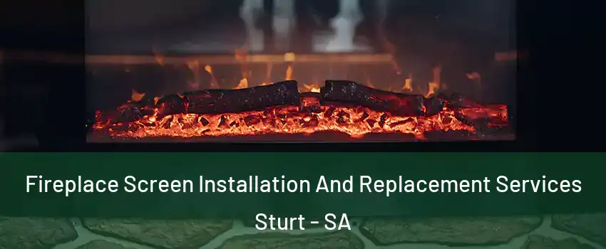 Fireplace Screen Installation And Replacement Services Sturt - SA