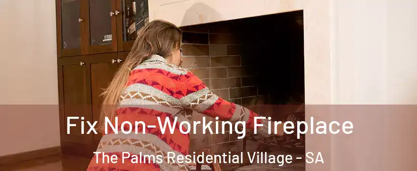  Fix Non-Working Fireplace The Palms Residential Village - SA