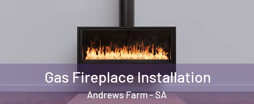 Gas Fireplace Installation Andrews Farm - SA