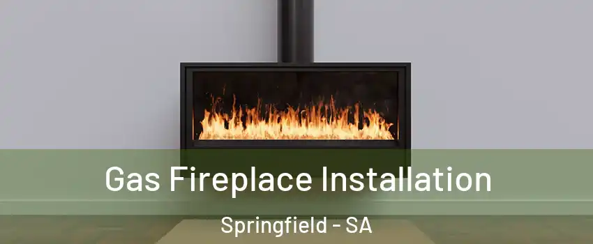  Gas Fireplace Installation Springfield - SA