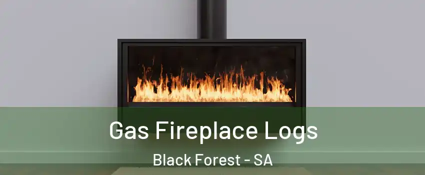 Gas Fireplace Logs Black Forest - SA