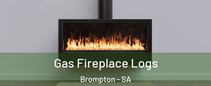 Gas Fireplace Logs Brompton - SA