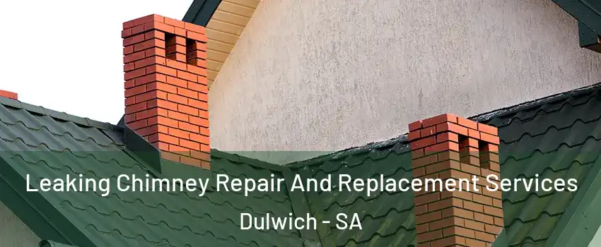 Leaking Chimney Repair And Replacement Services Dulwich - SA