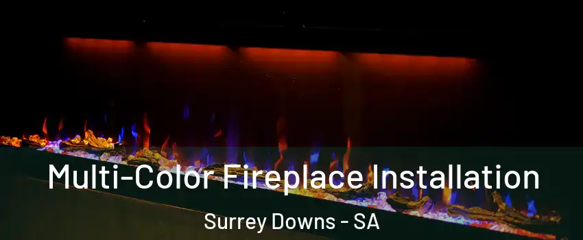 Multi-Color Fireplace Installation Surrey Downs - SA