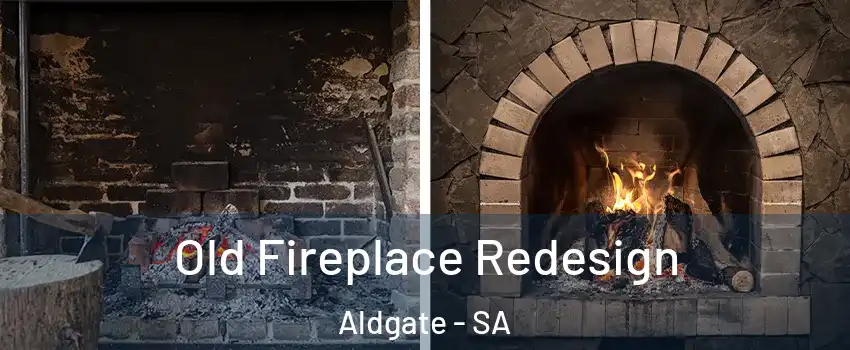 Old Fireplace Redesign Aldgate - SA