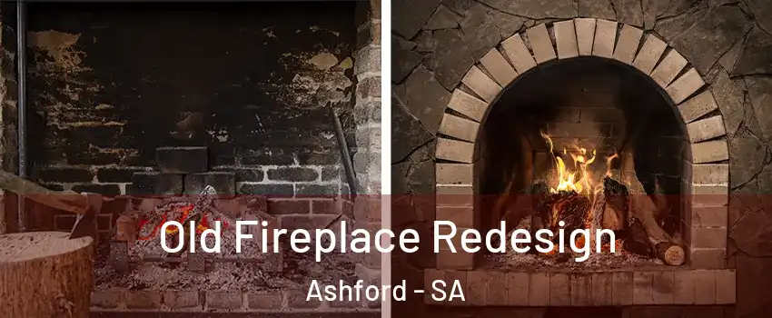 Old Fireplace Redesign Ashford - SA
