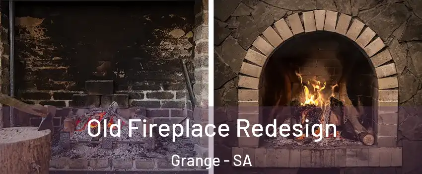 Old Fireplace Redesign Grange - SA