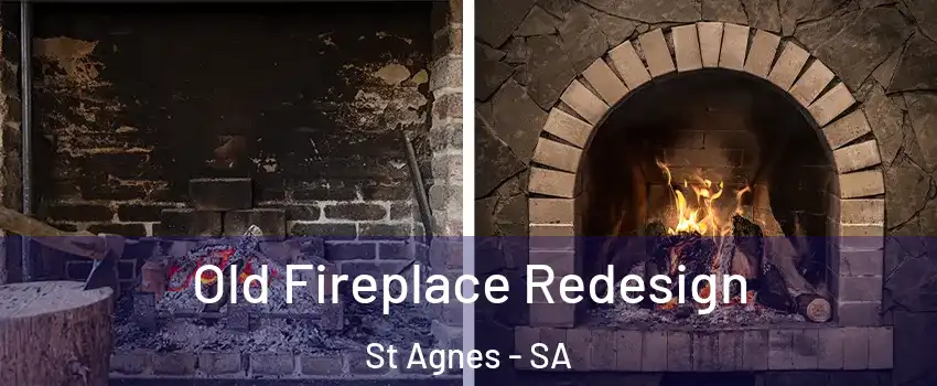  Old Fireplace Redesign St Agnes - SA